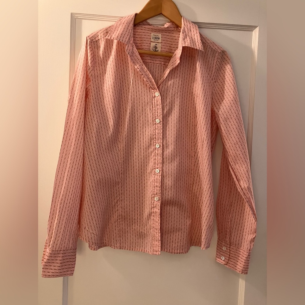 J Crew cotton blouse